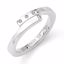 QW181-6 White Ice SS White Ice .03ct. Diamond Ring
