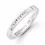 QW284-7 White Ice SS White Ice .08ct. Diamond Ring