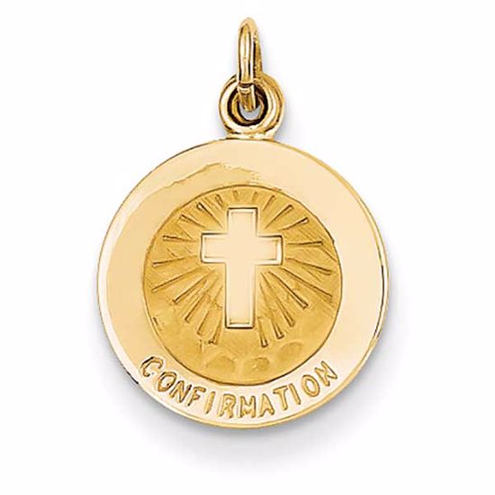 XR357 Confirmation/Communion 14k Confirmation Charm
