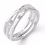 QW212-7 White Ice SS White Ice .03ct. Diamond Ring