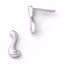 QW242 White Ice SS White Ice .02ct. Diamond Earrings