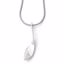 QW320-18 White Ice SS White Ice Diamond Necklace
