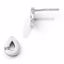 QW214 White Ice SS White Ice .02ct. Diamond Earrings