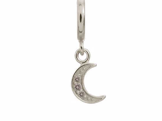 43303-4 Smokey Moon Shine Drop Silver