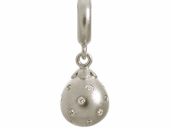43800-1 White Star Drop Silver