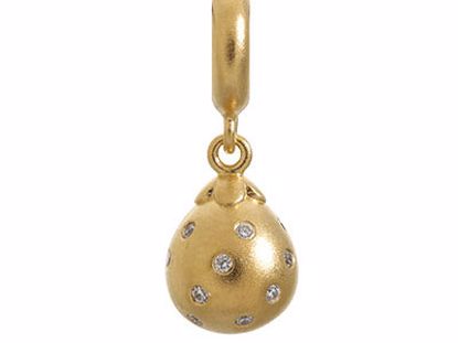 53850-1 White Star Drop Gold