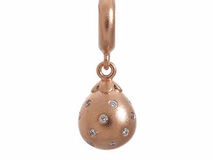 63850-1 White Star Drop Rose Gold