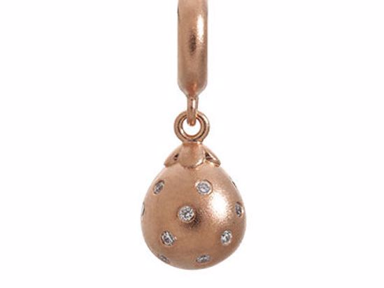 63850-1 White Star Drop Rose Gold
