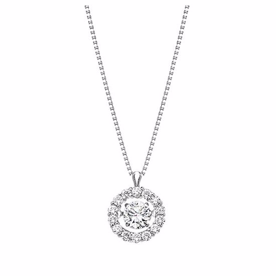 val20142b Diamond Circle Pendant