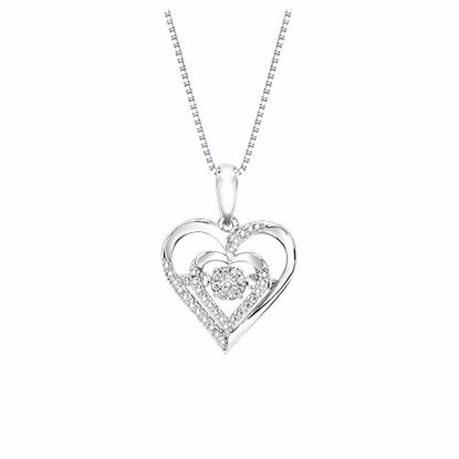 val20142e Diamond Heart Pendant
