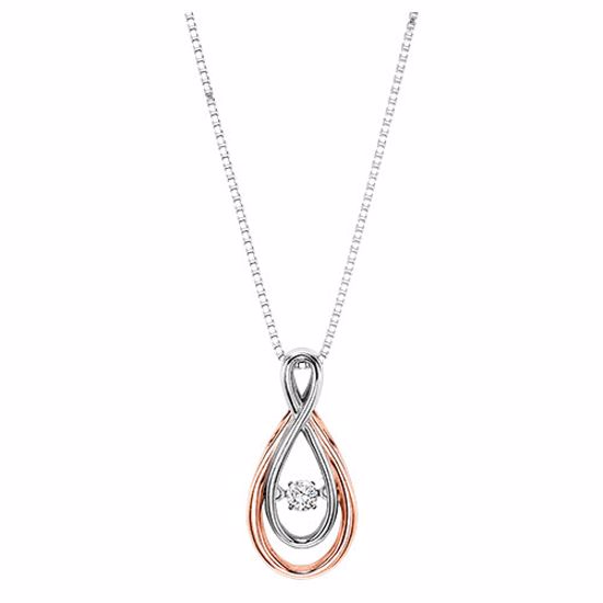 val20142h2 14K Diamond Pendant