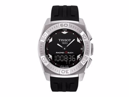 T0025201705100 Racing-Touch Men's Black Quartz Classic Watch