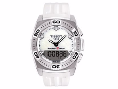 T0025201711100 Tissot Racing-Touch Ladies White MOP Quartz Classic Watch