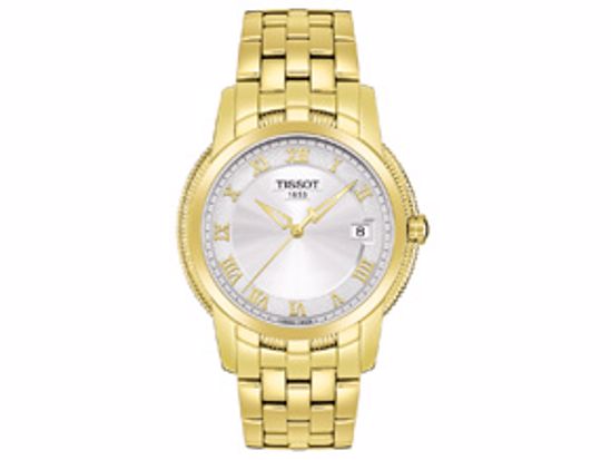 T0314103303300 Ballade lll Men's Silver Quartz Classic Watch