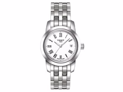 T0332101101300 Classic Dream Women's White Quartz Stainless Steel Watch