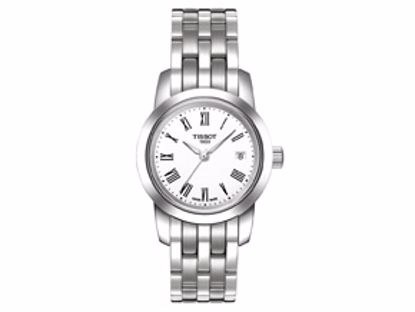 T0332101101300 Classic Dream Women's White Quartz Stainless Steel Watch