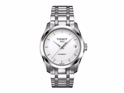 T0352071101100 Couturier Women's White Automatic Trend Watch