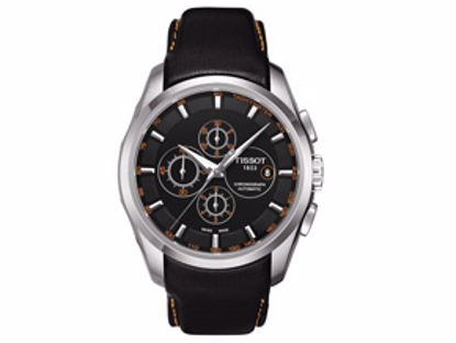 T0356271605101 Couturier Men's Black Automatic Trend Watch