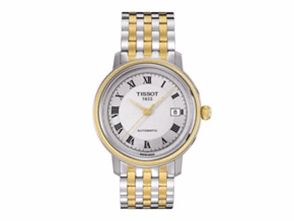 T0454072203300 Bridgeport Men's Silver Automatic Classic Watch