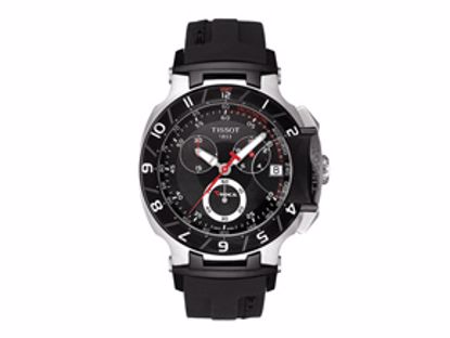 T0484172705100 T-Race Moto GP Men's Black Quartz T-Sport Watch