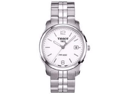 T0494101101700 PR100 Men's White Quartz Classic Watch