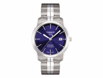 T0494104404100 PR100 Men's Titanium Blue Quartz Classic Watch