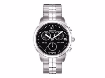 T0494171105700 PR100 Men's Silver Chrono Classic Watch