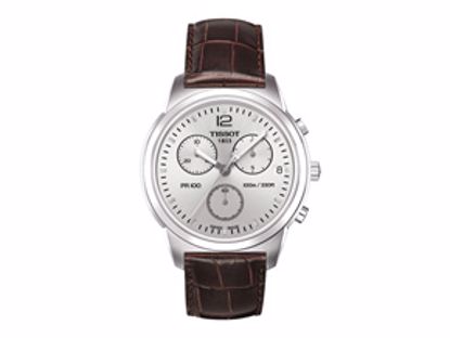 T0494171603700 PR100 Men's Silver Chrono Classic Watch