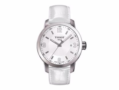 T0554101601700 PRC 200 Men's White Quartz Sport Watch