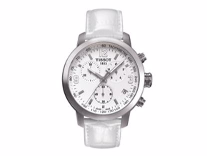 T0554171601700 PRC 200 Men's White Chronograph Quartz Sport Watch