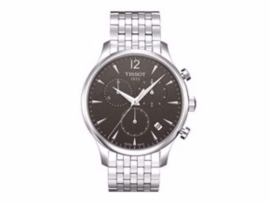 T0636171106700 Tradition Men's Black Chrono T-Classic Watch