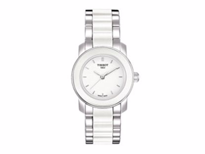 T0642102201100 Cera Ladies White Quartz Trend Watch