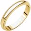 MG5.5:143496:P 10kt Yellow 3mm Milgrain Band