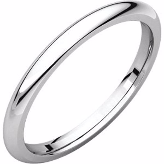 IR8:158266:P Platinum 2mm Comfort Fit Band
