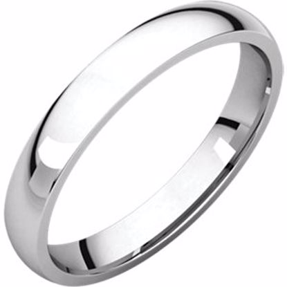 IRL7:158205:P Platinum 3mm Light Comfort Fit Band