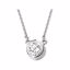 61155:209658:P Cubic Zirconia Bezel Necklace