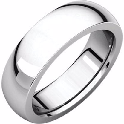 IRH10.5:203764:P Platinum 6 mm Heavy comfort Fit Band