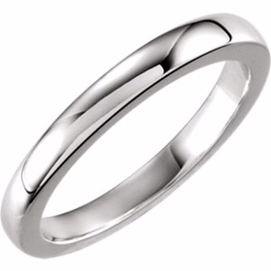 50110:212955:P Solstice Solitaire® Tapered Bombé Band