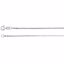 CH489:244833:P 14kt White 1.3mm Solid Box 7" Chain