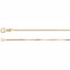CH502:244858:P 14kt Yellow .75mm Diamond Cut Snake 7" Chain
