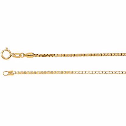 CH490:244838:P 14kt Yellow 1.75mm Solid Box 7" Chain