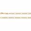 CH497:244911:P 14kt Yellow 4.75mm Hollow Figaro 20" Chain
