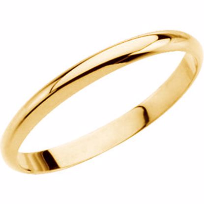 19340:246841:P 14kt Yellow Youth Band Size 1.75 