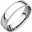 MGRL4.5:260579:P Platinum 5mm Light Comfort Fit Milgrain Band 