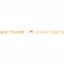 CH630:288298:P 14kt Yellow 6.5mm Figaro 8" Chain
