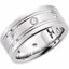 63346:290687:P 14kt White 1/2 CTW Diamond Band Size 7