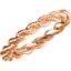 254:21801:P 10kt Yellow 3mm Twisted Rope Band Size 6