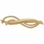 8481:32162:P 14kt Yellow 9x34mm Freeform Brooch