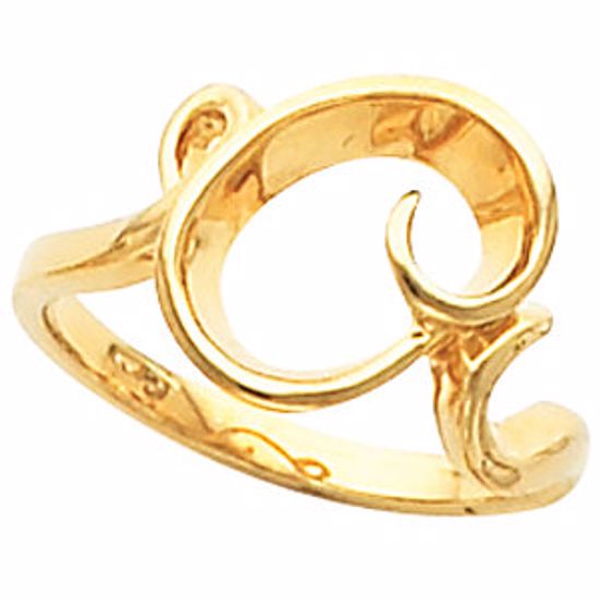5805:122370:P 14kt Yellow Fashion Ring 