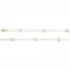 CH184:137795:P 14kt Yellow Pearl Station 18" Necklace